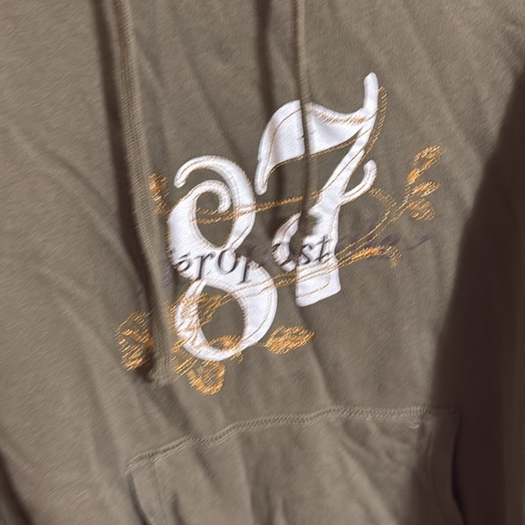 Aeropostale Green Hoodie with Embroidered Design - Picture 3 of 5